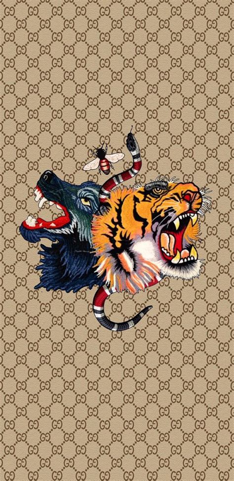 gucci lion wallpaper|gucci lion print wallpaper.